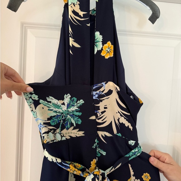 The Clothing Company Navy Floral Jumpsuit - Picture 4 of 6